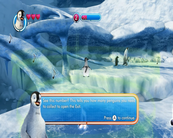 Happy Feet Two: The Video Game Screenshot 13 (Nintendo Wii (US Version))