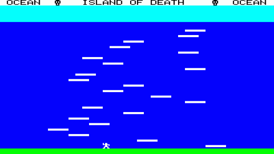 Island of Death Screenshot 5 (Oric 48K)