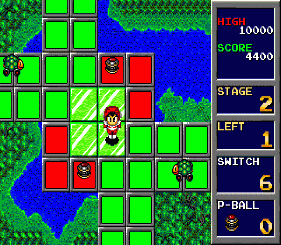 Trampoline Terror! Screenshot 8 (Sega Genesis)