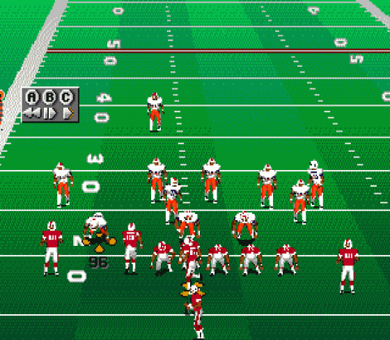 College Football USA 96 Screenshot 9 (Sega Genesis)