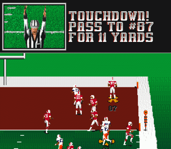 College Football USA 96 Screenshot 10 (Sega Genesis)