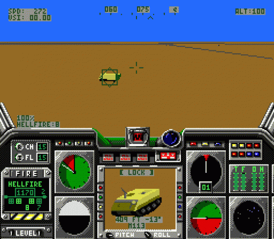 LHX Attack Chopper Screenshot 6 (Sega Genesis)