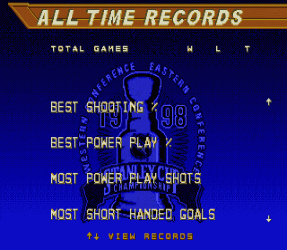 NHL 98 Screenshot 6 (Sega Genesis)