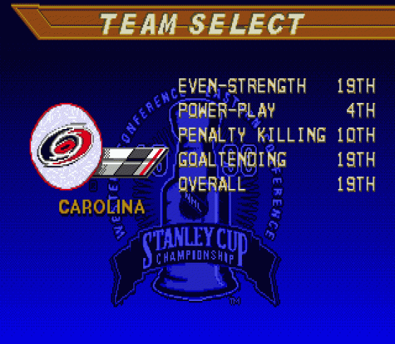NHL 98 Screenshot 10 (Sega Genesis)