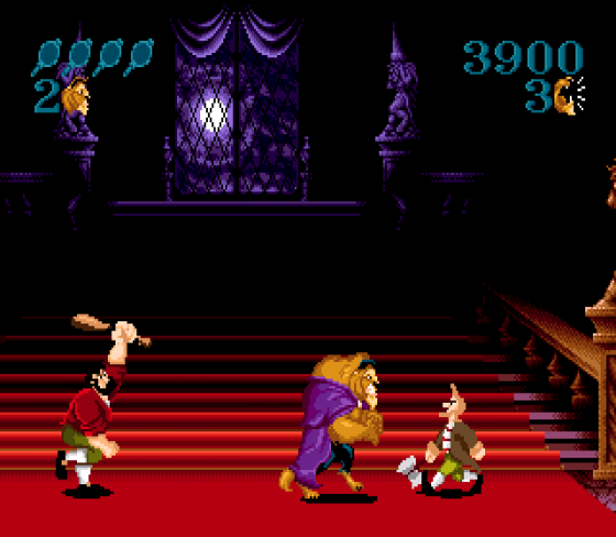Beauty And The Beast: Roar Of The Beast Screenshot 7 (Sega Genesis)