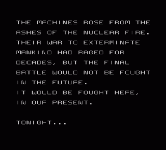 The Terminator Screenshot 6 (Sega Master System (EU Version))
