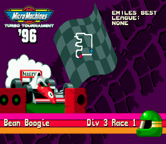 Micro Machines: Turbo Tournament 96 Screenshot 14 (Sega Mega Drive (EU Version))