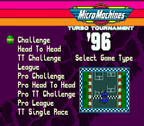 Micro Machines: Turbo Tournament 96 Screenshot 21 (Sega Mega Drive (EU Version))