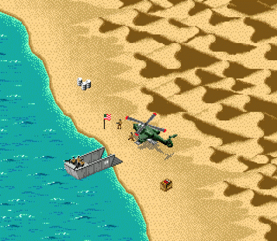 Desert Strike: Return To The Gulf Screenshot 20 (Sega Mega Drive (EU Version))