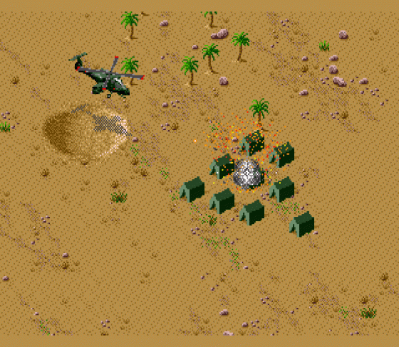 Desert Strike: Return To The Gulf Screenshot 25 (Sega Mega Drive (EU Version))