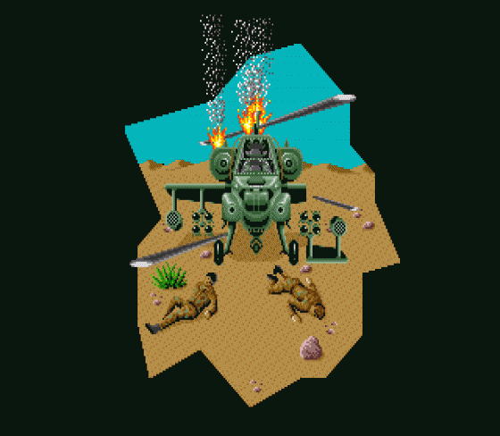 Desert Strike: Return To The Gulf Screenshot 39 (Sega Mega Drive (EU Version))