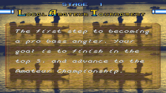 Super Black Bass Screenshot 11 (Super Nintendo (US Version))