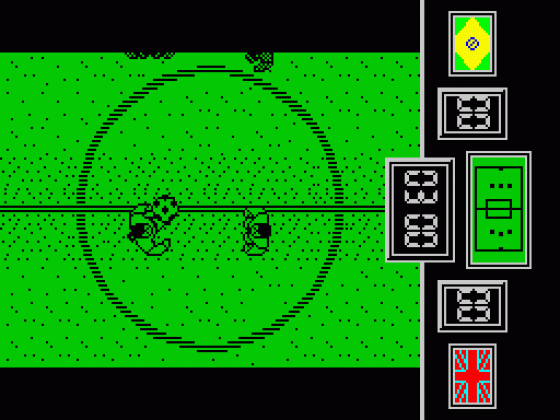 Fighting Soccer Screenshot 15 (Spectrum 128K)