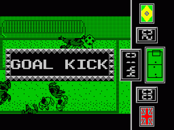 Fighting Soccer Screenshot 16 (Spectrum 128K)