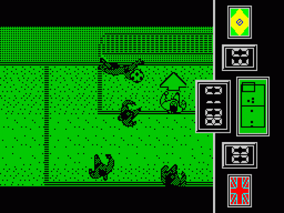Fighting Soccer Screenshot 18 (Spectrum 128K)
