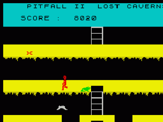 Pitfall II: Lost Caverns Screenshot 6 (Spectrum 48K)