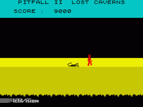Pitfall II: Lost Caverns Screenshot 9 (Spectrum 48K)