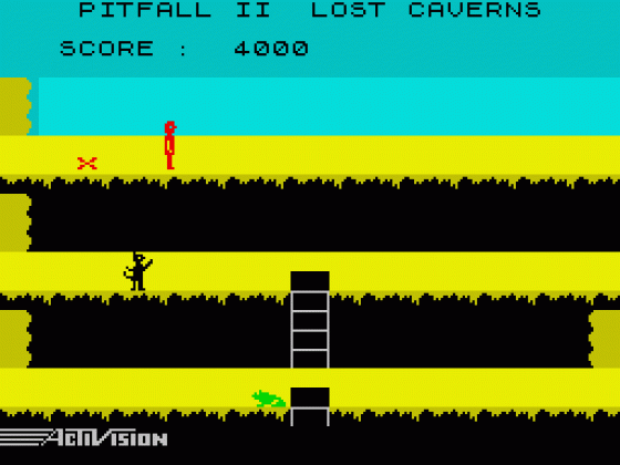 Pitfall II: Lost Caverns Screenshot 11 (Spectrum 48K)