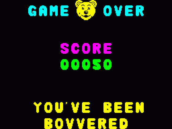 Bear Bovver Screenshot 20 (Spectrum 48K)