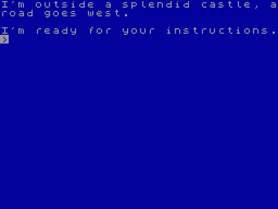 Brian The Bold Screenshot 1 (Spectrum 48K/128K)