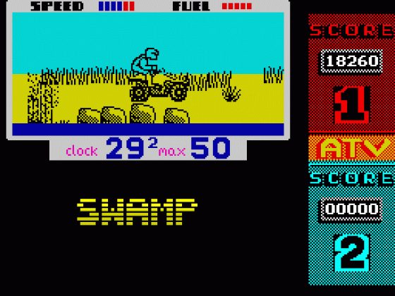 ATV Simulator Screenshot 8 (Spectrum 48K/128K)