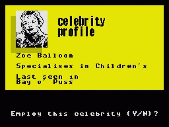 Telly Heroes Screenshot 19 (Spectrum 48K/128K)