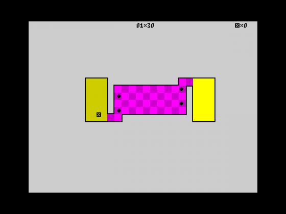 The World's Hardest Game ZX48K Screenshot