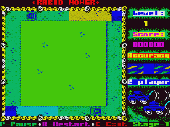 Rabid Mower Screenshot 6 (Spectrum 48K/128K)