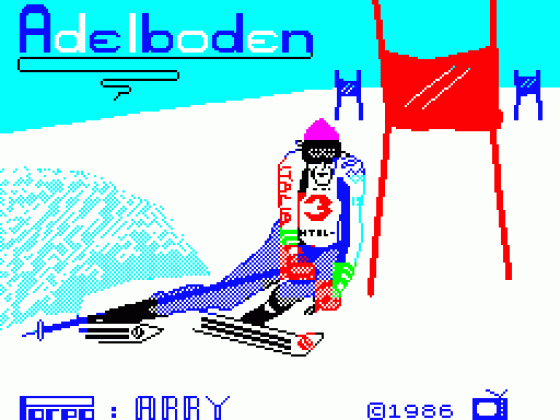 Adelboden Ski-Weltcup 1986