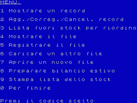 Stock Libri Screenshot