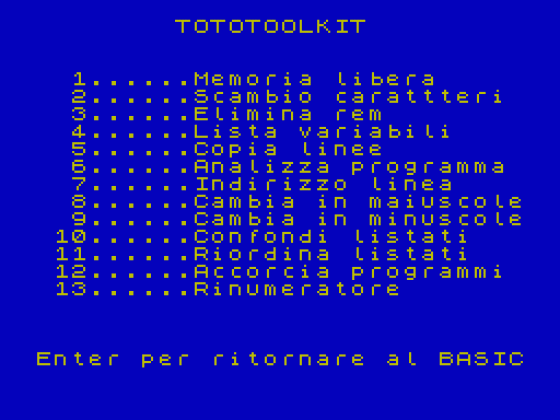 Tototoolkit