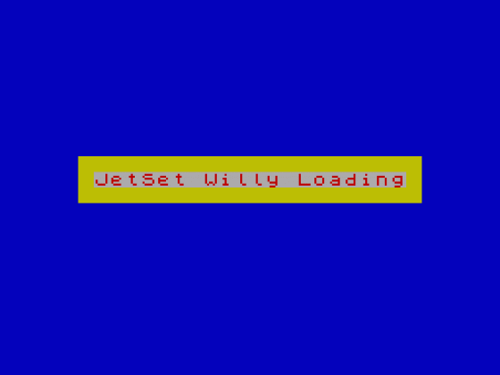 Jet Set Willy Screenshot 30 (Spectrum 48K)