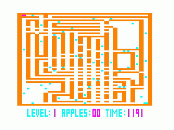 Apples Screenshot 1 (Tandy Color Computer 1/2/3)