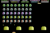 Invaders Screenshot 1 (Commodore 16/Plus 4)
