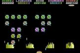 Invaders Screenshot 2 (Commodore 16/Plus 4)