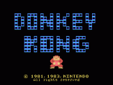 Donkey Kong Loading Screen For The TI99/4A