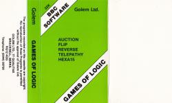 Games Of Logic (And Cunning) Front Cover