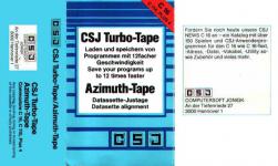 CSJ Turbo Tape Front Cover
