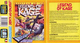 Legend Of Kage Front Cover