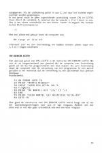 Acorn Electron - Praktische Tips, Programma's, Basic scan of page 73