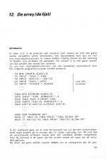 Acorn Electron - Praktische Tips, Programma's, Basic scan of page 81