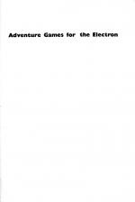 Adventure Games For The Electron scan of page 2