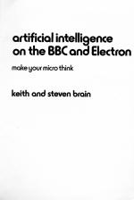 Artificial Intelligence On The BBC And Electron scan of page 1