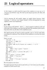 Comal On The BBC Microcomputer scan of page 157