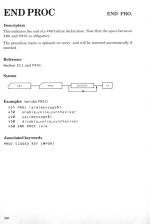 Comal On The BBC Microcomputer scan of page 288