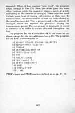 Easy Add-On Projects For The Commodore 64, Vic 20, BBC Micro And Acorn Electron scan of page 162