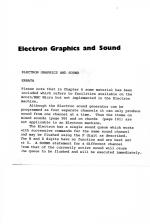 Electron Graphics And Sound scan of page 1