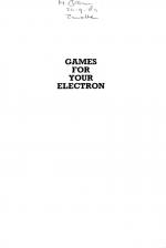 Games For Your Acorn Electron scan of page 1