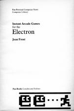 Instant Arcade Games For The Electron scan of page 1