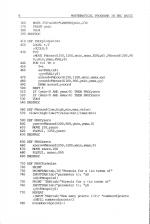 Mathematical Programs In BBC Basic scan of page 6